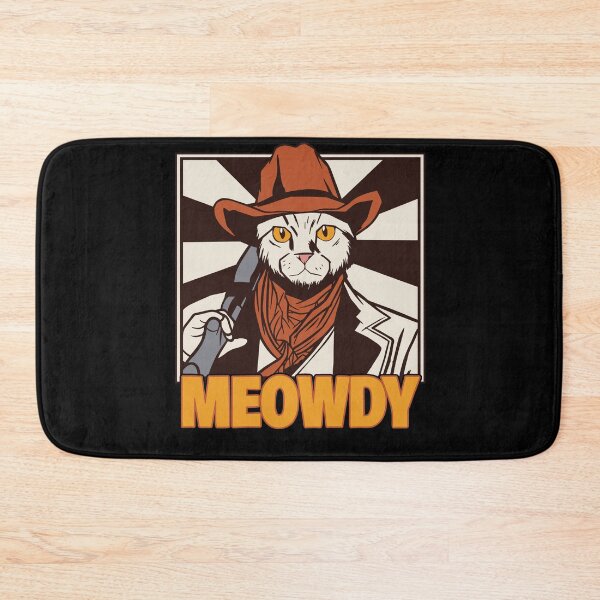 Item preview, Meowdy Funny Mashup Between Meow And Howdy Cat Meme Cat Lover Gift Idea designed and sold by Countrysmart.