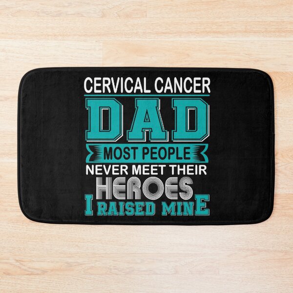 Item preview, Proud Cervical Cancer Dad Most People Never Meet Their Heroes I Raise Mine designed and sold by frechettee.