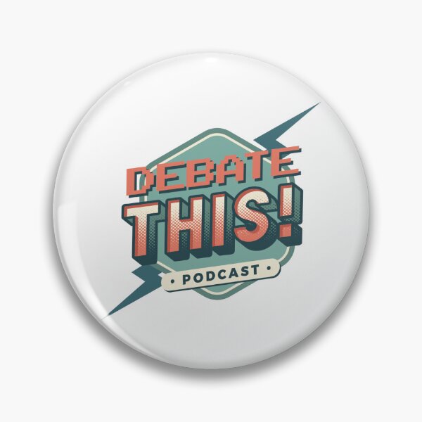 Item preview, Debate This! Main Logo designed and sold by DebateThisCast.
