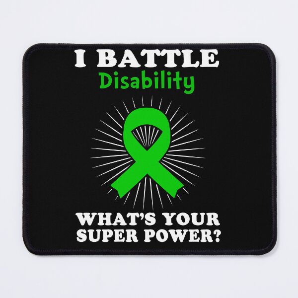 Item preview, I Battle Disability Funny Disability Warrior Gift designed and sold by rechardtee.