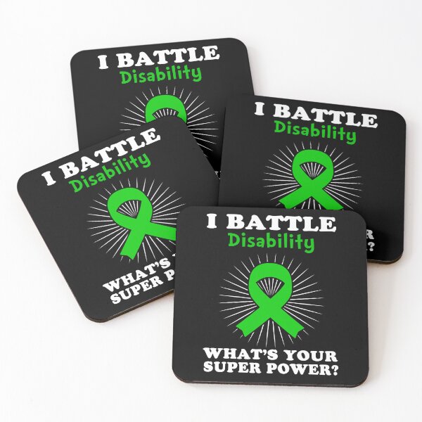 Item preview, I Battle Disability Funny Disability Warrior Gift designed and sold by rechardtee.