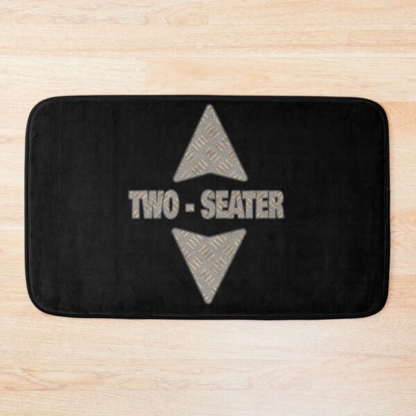 Item preview, Two Seater Diamond Plate Motorcycle Fun Arrow Pointing Design Great For Motorcyclists designed and sold by Countrysmart.
