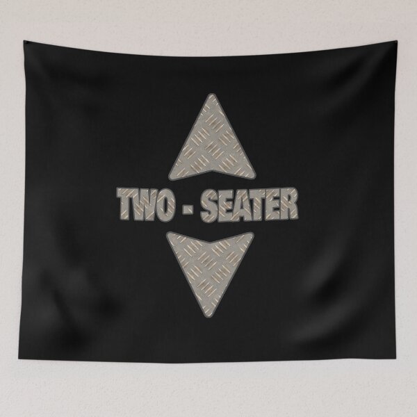 Item preview, Two Seater Diamond Plate Motorcycle Fun Arrow Pointing Design Great For Motorcyclists designed and sold by Countrysmart.