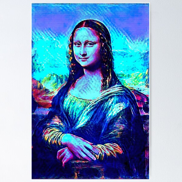 Item preview, "Mona Lisa (34)" an iconic painting reimagined. designed and sold by thalasson.