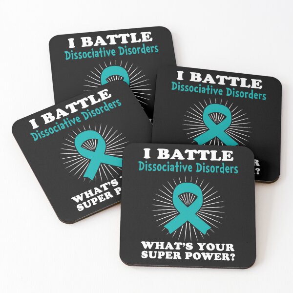 Item preview, I Battle Dissociative Disorders Funny Dissociative Disorders Warrior Gift designed and sold by rechardtee.