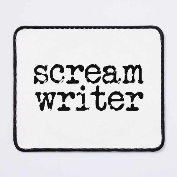 Item preview, scream writer designed and sold by TeaRoseWriter.