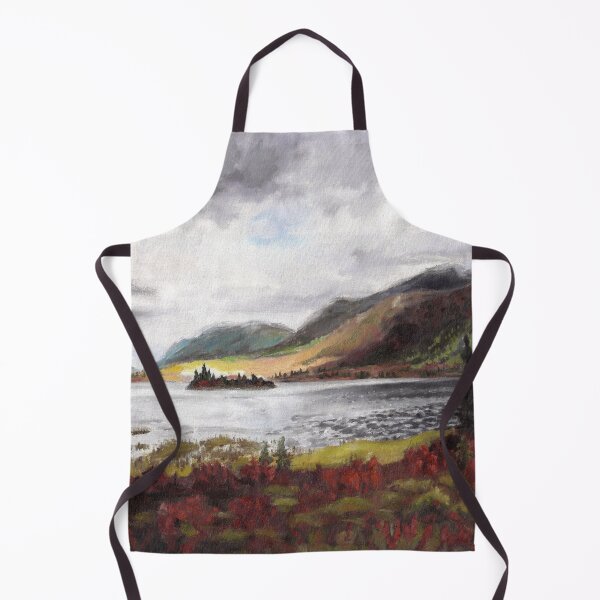 Item preview, Northern Lake in Autumn designed and sold by Ever-Billotte.
