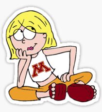 University of Minnesota Lizzie McGuire Sticker Sticker