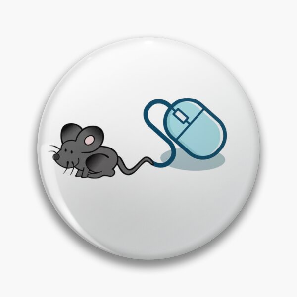 Item preview, Cute and funny mouse and computer mouse humorous gift idea for adults, kids, computer nerds, mouse lovers designed and sold by haRexia.