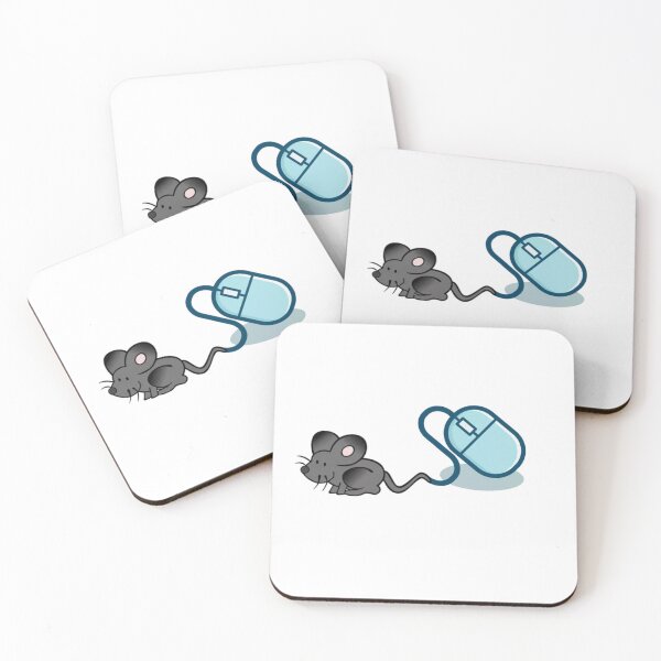 Item preview, Cute and funny mouse and computer mouse humorous gift idea for adults, kids, computer nerds, mouse lovers designed and sold by haRexia.