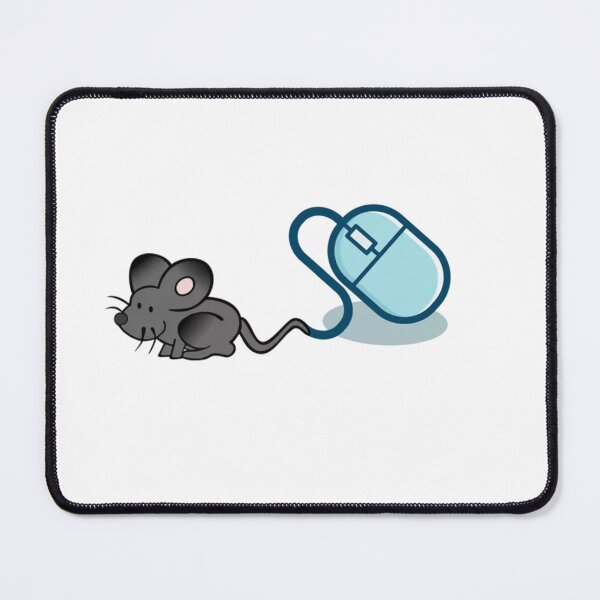 Item preview, Cute and funny mouse and computer mouse humorous gift idea for adults, kids, computer nerds, mouse lovers designed and sold by haRexia.
