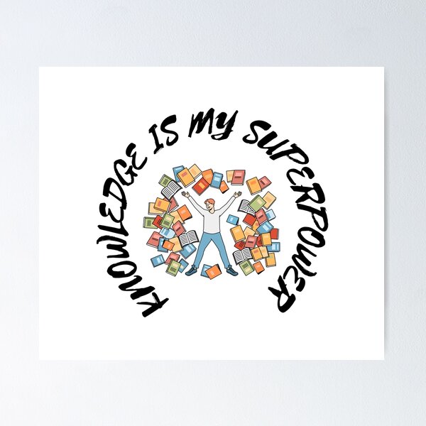 Item preview, EL CONOCIMIENTO ES MI SUPERPODER designed and sold by IsaCria.