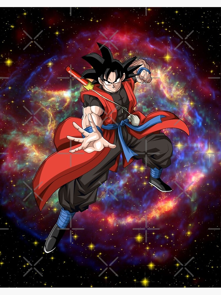 Goku, space DBS, manga, galaxy, Dragon Ball Super, HD wallpaper