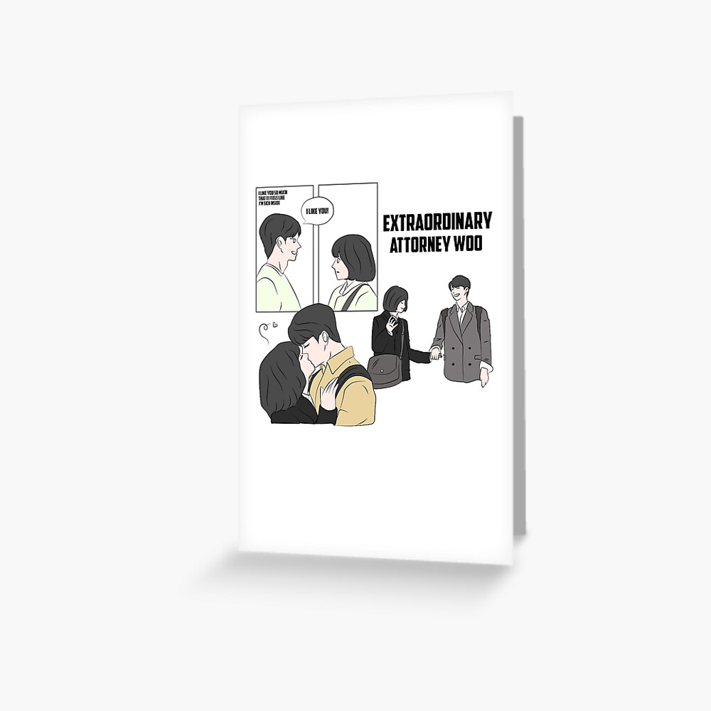 "Extraordinary Attorney Woo Scene" Greeting Card for Sale by Infinirish