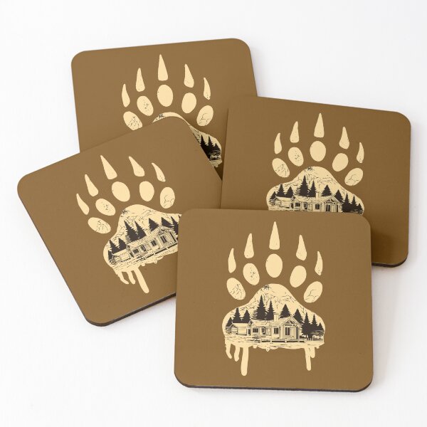 Item preview, Wild Bear Paw Print designed and sold by luisalfonso1989.