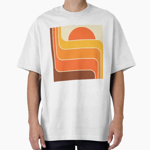 Item preview, Retro Geometric Sun Design 656 designed and sold by tonymagnerart.
