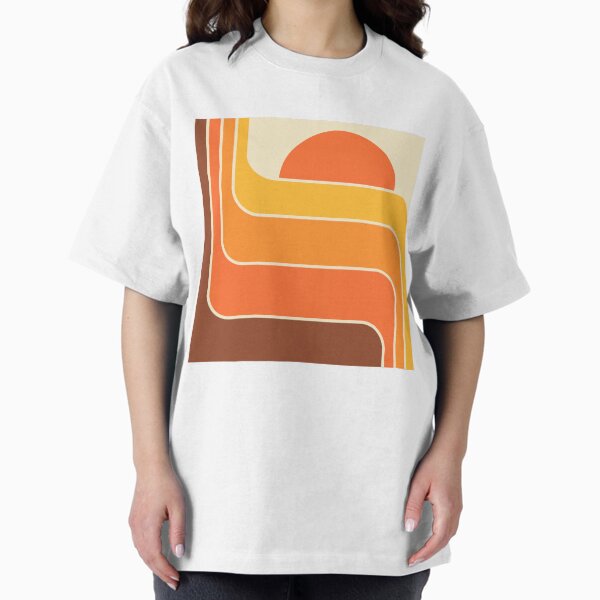 Item preview, Retro Geometric Sun Design 656 designed and sold by tonymagnerart.