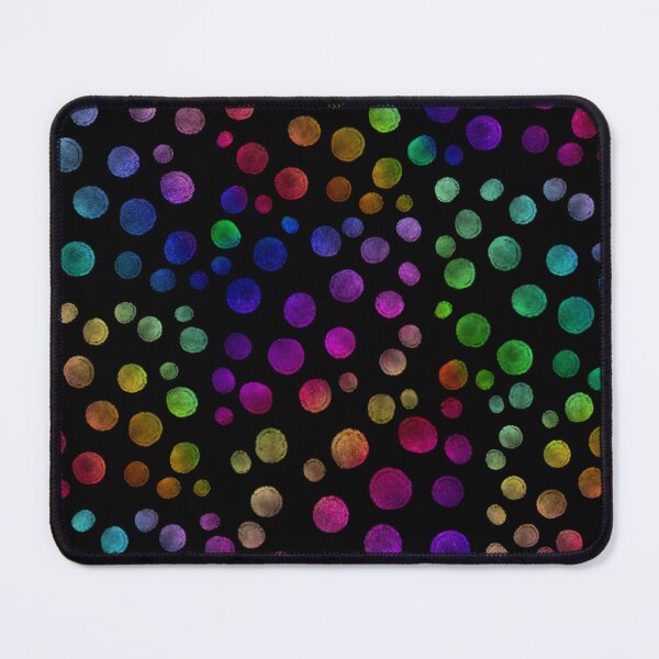 Item preview, polka dot multicolor,watercolor pattern designed and sold by cutecrazytshirt.