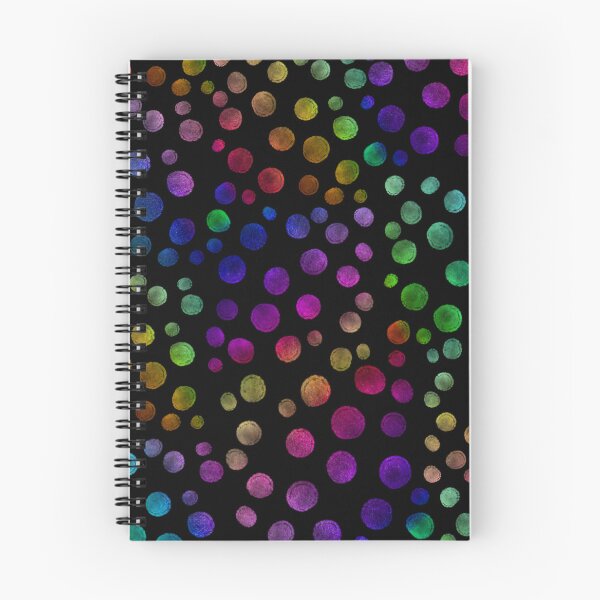 Item preview, polka dot multicolor,watercolor pattern designed and sold by cutecrazytshirt.