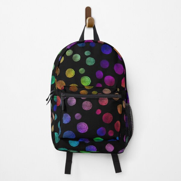 Item preview, polka dot multicolor,watercolor pattern designed and sold by cutecrazytshirt.