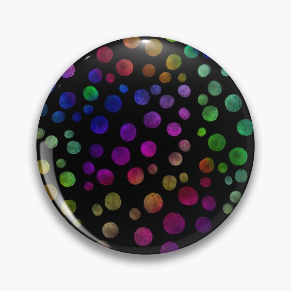 Item preview, polka dot multicolor,watercolor pattern designed and sold by cutecrazytshirt.