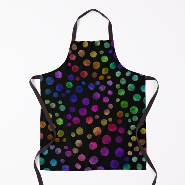 Item preview, polka dot multicolor,watercolor pattern designed and sold by cutecrazytshirt.