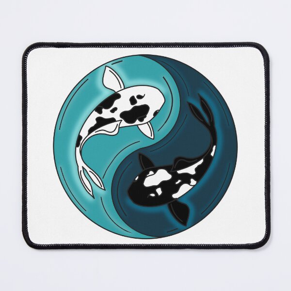 Item preview, yin yang koi fish designed and sold by EarthArtistGrace.