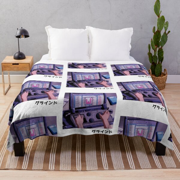 Item preview, Working From Home | Retro Anime Aesthetic designed and sold by PopUpShirt.