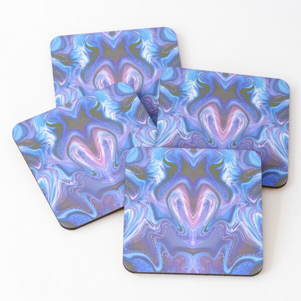 Item preview, Vibrant Symmetry... A marble pattern in shades of blue designed and sold by ditzy-designs.