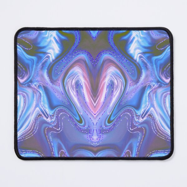 Item preview, Vibrant Symmetry... A marble pattern in shades of blue designed and sold by Wonder & Whimsy.