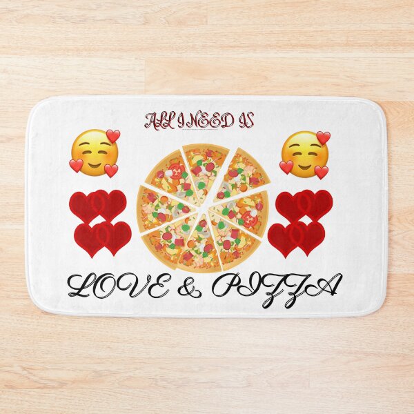 Item preview, Pizza  And  Love  I Need Them Both The Ultimate Pleasure designed and sold by Darlene Douglas-Jackson.
