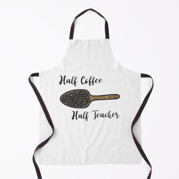 Item preview, Half Teacher Half Coffee designed and sold by UnstoppableShpy.