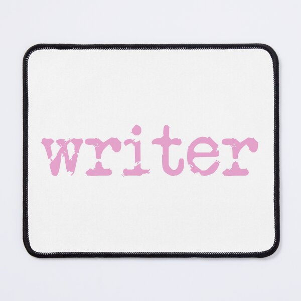 Item preview, writer in pink designed and sold by TeaRoseWriter.