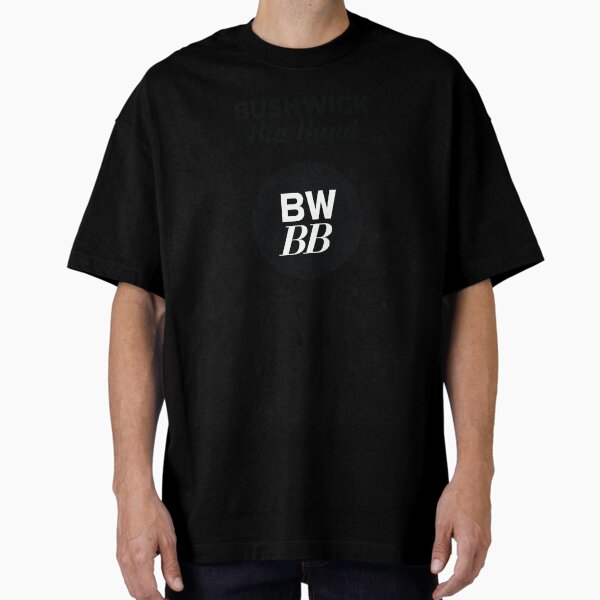 BWBB centered circle with words Oversized T-Shirt