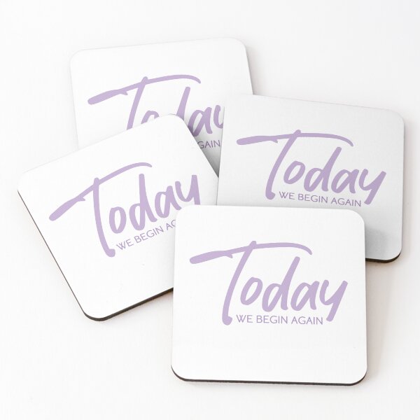 Item preview, Today We Begin Again - lavendar designed and sold by JRP Design.