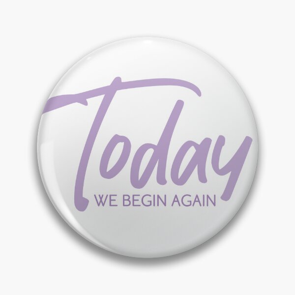 Item preview, Today We Begin Again - lavendar designed and sold by JRP Design.