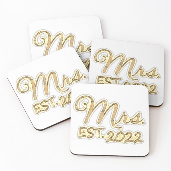 Item preview, Mr Mrs 2022 Wedding Bride Groom designed and sold by AKR-Hobby.