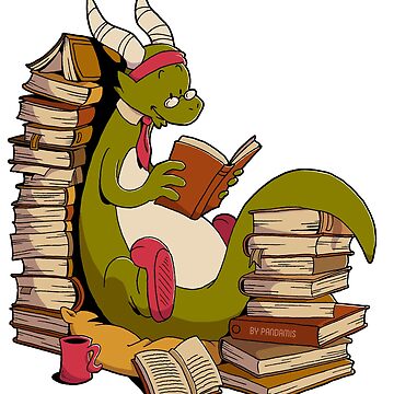 Artwork thumbnail, Book dragon by pandamis