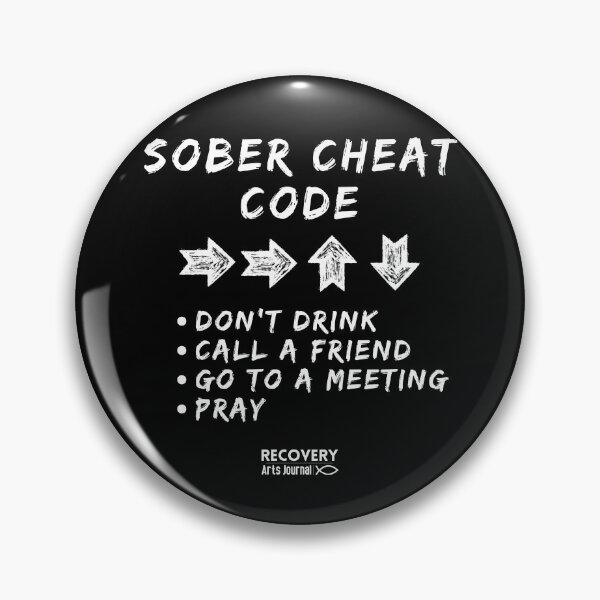 Artikelvorschau, Retro Sober Cheat-Codes | AA NA Programmgestaltung | Zeitschrift für Erholungskünste | Nüchterner Geburtstag | Geburtstag der Genesung entworfen und verkauft von RecoveryArts.