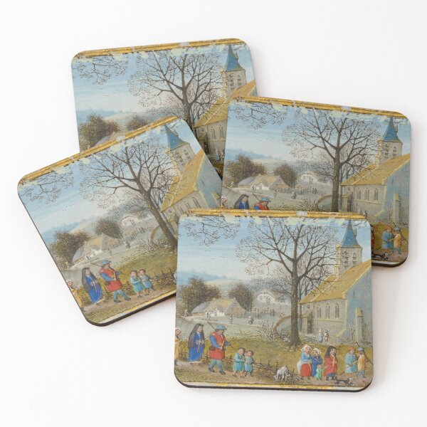 Item preview, Villagers on the Way to Church designed and sold by Twisted Wick.