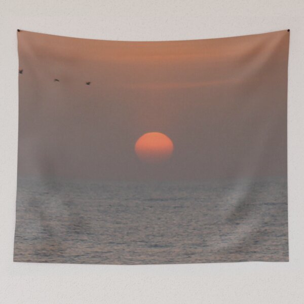 Item preview, Saharan Dust Cloud Sunrise designed and sold by Everything is Beachy.