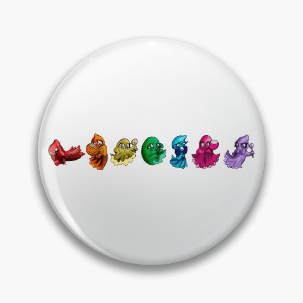 Item preview, Rainbow Ghosts With Lollipops designed and sold by Brooksie Fontaine.