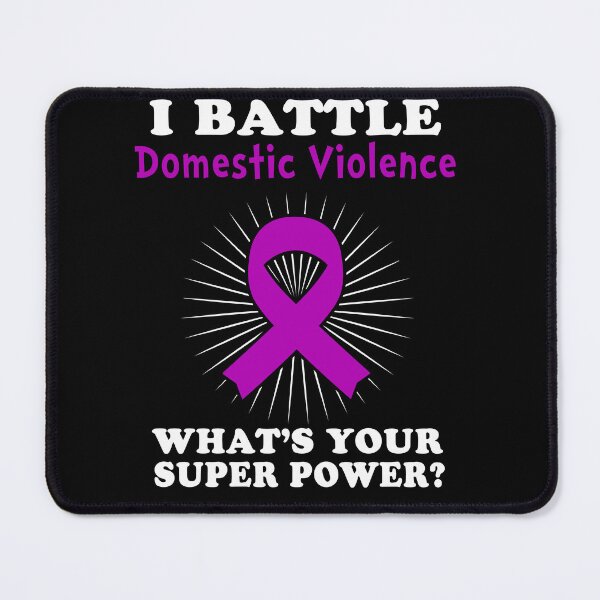 Item preview, I Battle Domestic Violence Funny Domestic Violence Warrior Gift designed and sold by rechardtee.