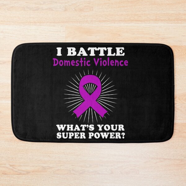 Item preview, I Battle Domestic Violence Funny Domestic Violence Warrior Gift designed and sold by rechardtee.