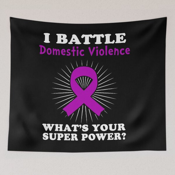 Item preview, I Battle Domestic Violence Funny Domestic Violence Warrior Gift designed and sold by rechardtee.