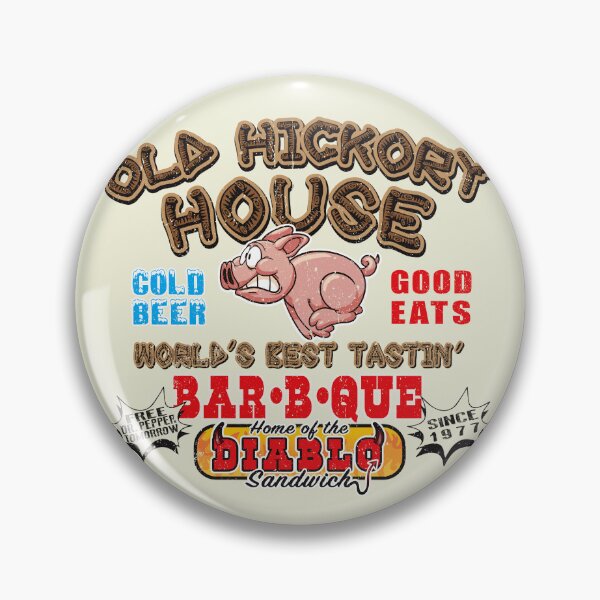 Artikelvorschau, Old Hickory House BBQ Smokey und der Bandit entworfen und verkauft von Alema Art.
