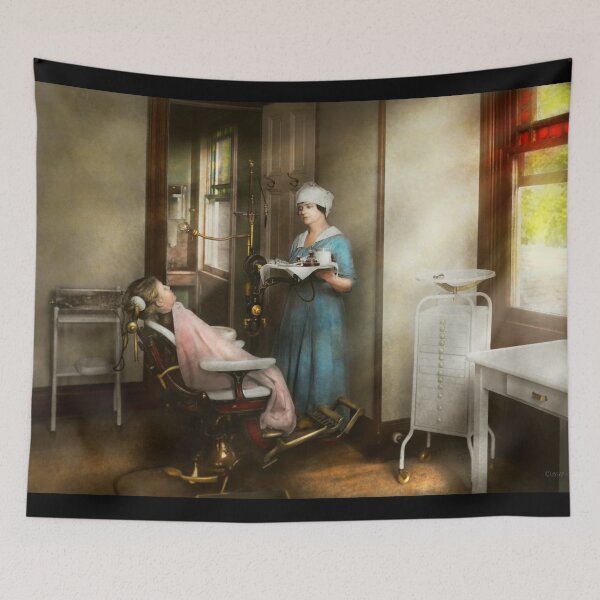 Item preview, Dentist - Patient's is a virtue 1920 designed and sold by Mike Savad Photography.