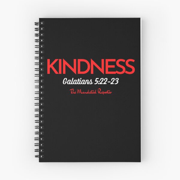 Item preview, The Fruit of The Spirit Kindness- Red on Black designed and sold by TheReporter1.