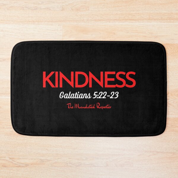 Item preview, The Fruit of The Spirit Kindness- Red on Black designed and sold by TheReporter1.