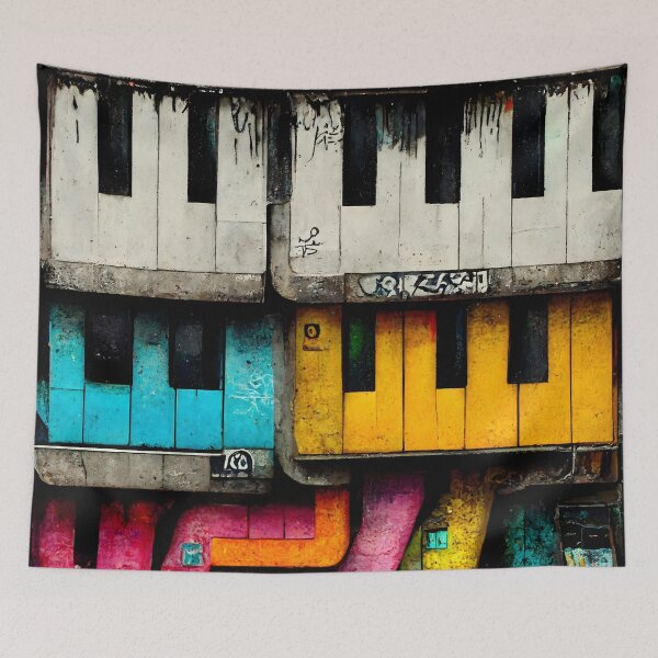 Item preview, Piano Graffiti designed and sold by Brainergy.